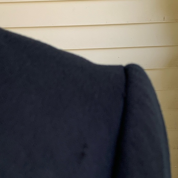 Courtney Rhodes 100% Wool Crepe Blazer Suit Jacket Black Euro 40 (about US 10 ) - Picture 5 of 8